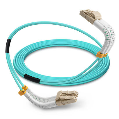 lanview-lvo2314705-flex-cable-de-fibra-optica-e-infiniband-05-m-lc-lclc-color-aguamarina
