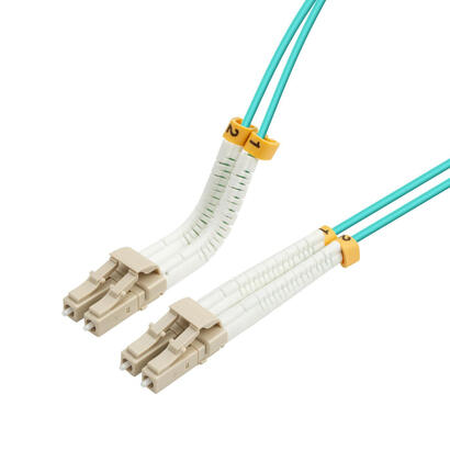 lanview-lvo231301-flex-cable-de-fibra-optica-e-infiniband-2-m-lc-lclc-color-aguamarina