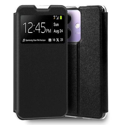 cool-funda-flip-cover-oppo-a40-a40m-liso-negro