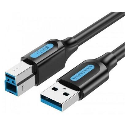 cable-usb-30-vention-coobd-usb-tipo-b-macho-usb-macho-5gbps-50cm-negro