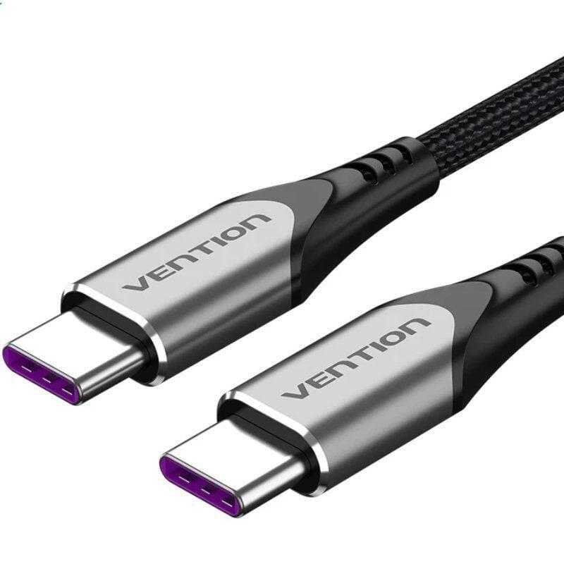 cable-usb-20-tipo-c-vention-taehg-usb-tipo-c-macho-usb-tipo-c-macho-hasta-100w-480mbps-15m-gris cable-usb-20-tipo-c-vention-taehg-usb-tipo-c-macho-usb-tipo-c-macho-hasta-100w-480mbps-15m-gris