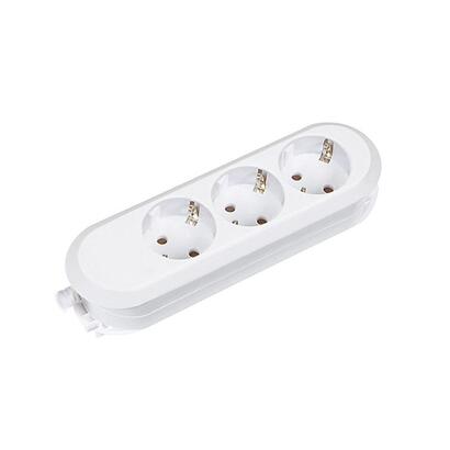bachmann-regleta-smart-3-tomas-blanco-ohne-aleitung-sin-interruptor