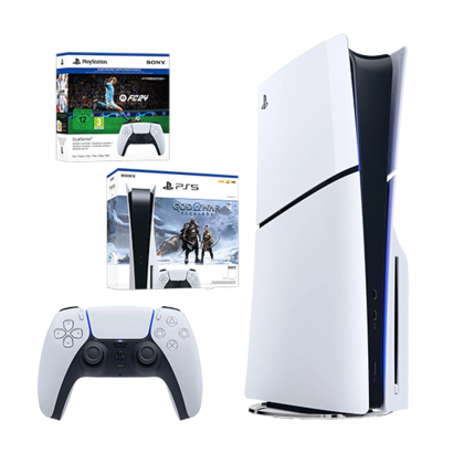 sony-playstation-5-slim-disc-edition-1tb-1-dualsense-white-ea-sport-fc-25-god-of-war-ragnarok-white