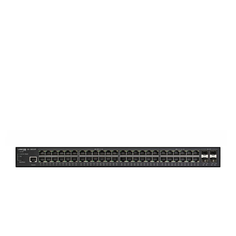 lancom-gs-3652xp-gestionado-l3-25g-ethernet-10010002500-energia-sobre-ethernet-poe-1u-negro