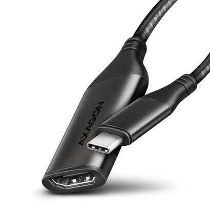 axagon-rvc-hi2m-usb-c-zu-hdmi-20-adaptador-4k60hz-aluminum-25-cm