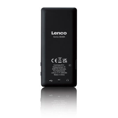 lenco-xemio-860bk-black