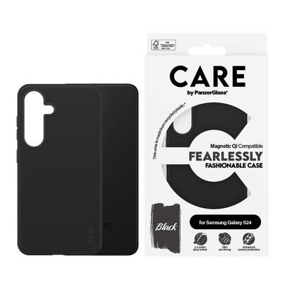 panzerglass-care-by-case-black-w-qi-compatible-samsung-galaxy-s24-funda-para-samsung-galaxy-s24-negro