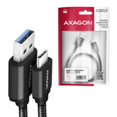 axagon-hcm3-am10ab-cable-usb-c-auf-usb-a-32-gen-1-negro-1m