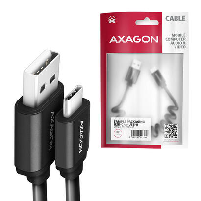 axagon-hcm-am10tb-twimer-cable-usb-c-auf-usb-a-20-negro-06m