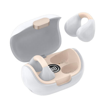 cool-auriculares-stereo-bluetooth-earbuds-clip-blanco