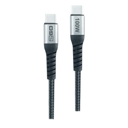 cable-2go-797511-usb-20-2-m-usb-c-negro-plata