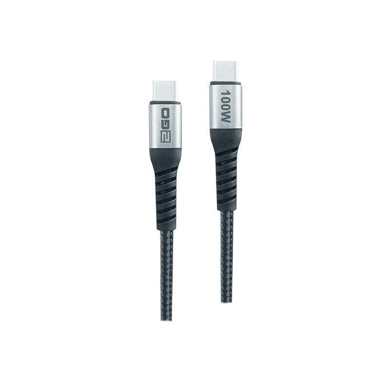 cable-2go-797511-usb-20-2-m-usb-c-negro-plata cable-2go-797511-usb-20-2-m-usb-c-negro-plata