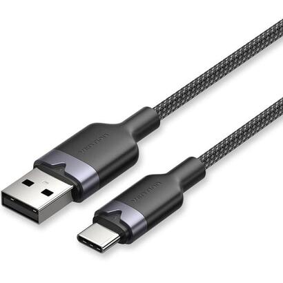 cable-usb-20-tipo-c-vention-ctnbf-usb-tipo-c-macho-usb-macho-hasta-60w-480mbps-1m-negro