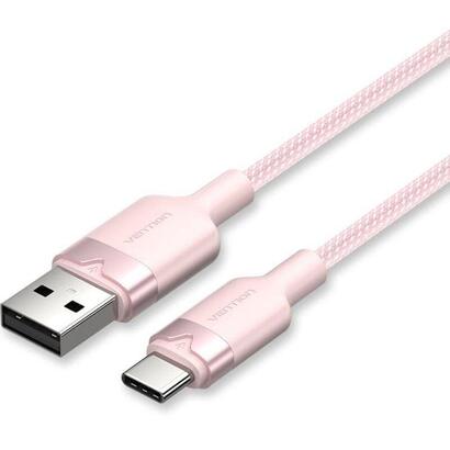 cable-usb-20-tipo-c-vention-ctnph-usb-tipo-c-macho-usb-macho-hasta-60w-480mbps-2m-rosa