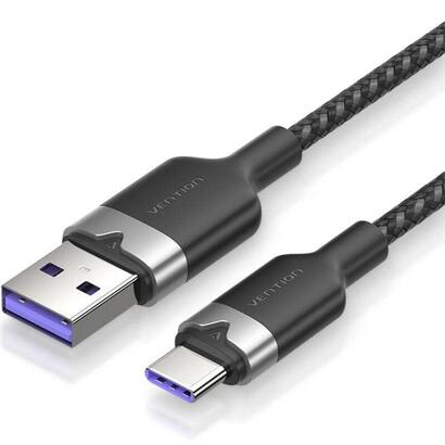cable-usb-20-tipo-c-vention-ctobf-usb-tipo-c-macho-usb-macho-hasta-100w-480mbps-1m-negro