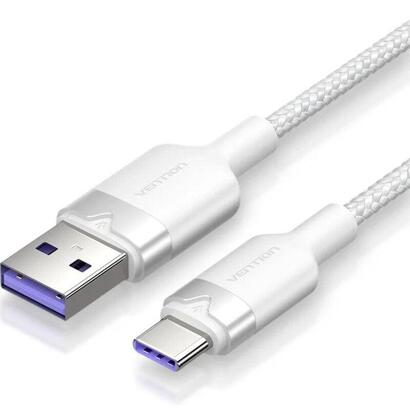 cable-usb-20-tipo-c-vention-ctowf-usb-tipo-c-macho-usb-macho-hasta-100w-480mbps-2m-blanco