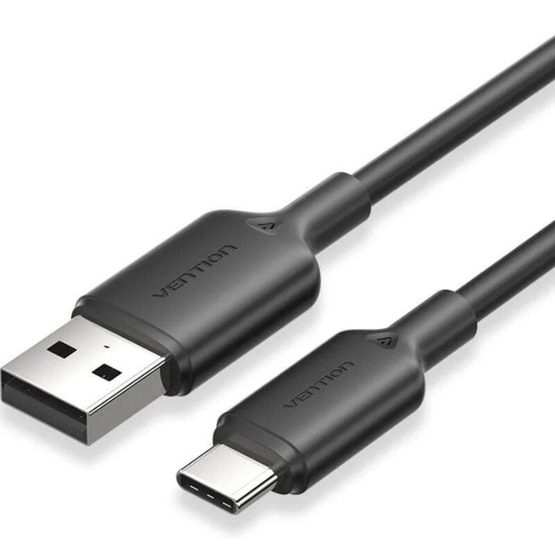 cable-usb-20-tipo-c-vention-ctqbf-usb-tipo-c-macho-usb-macho-hasta-60w-480mbps-1m-negro