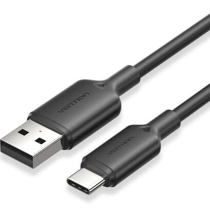 cable-usb-20-tipo-c-vention-ctqbh-usb-tipo-c-macho-usb-macho-hasta-60w-480mbps-2m-negro