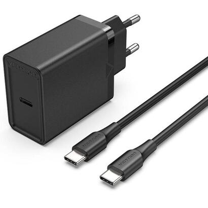 cargador-de-pared-vention-fahbf-eu-1xusb-tipo-c-2x-cable-usb-tipo-c-25w
