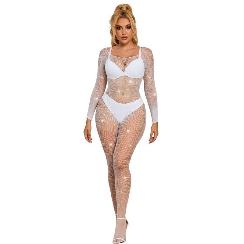 subblime-952396-bodystocking-de-rejilla-con-diamantes-manga-larga-blanco-talla-unica