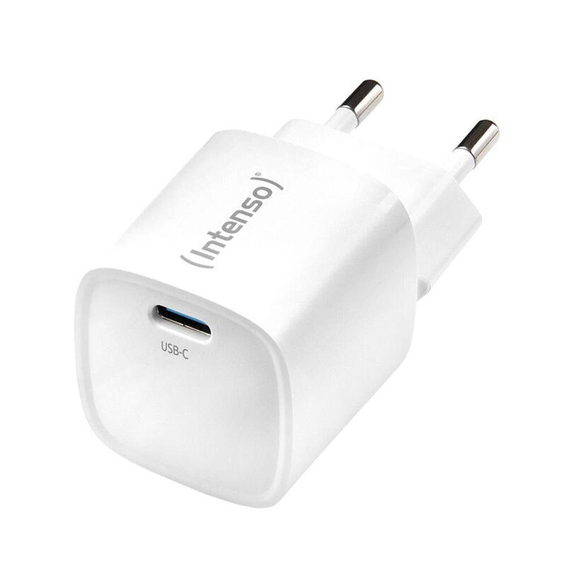 intenso-power-adapter-w30c-gan-weiss-1x-usb-c-30w