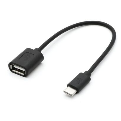 kabel-otg-usb-af-usb-c-15cm-czarny