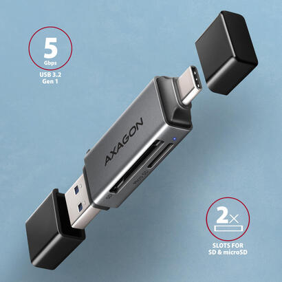 axagon-cre-dac-external-usb-32-gen1-type-ctype-a-2-slot-sdmicrosd