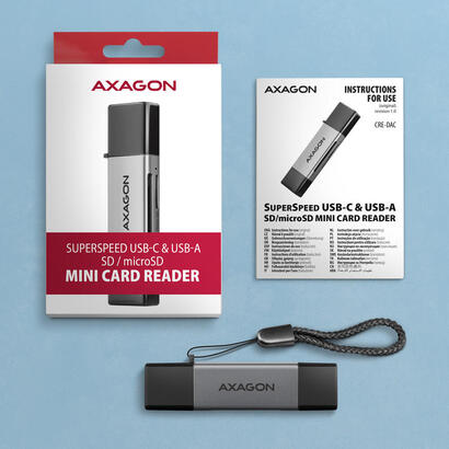 axagon-cre-dac-usb-c-usb-a-5-gbps-mini-card-reader-2-slot-lun-sdmicrosd-lector-de-tarjeta-usb-30-type-atype-c-gris