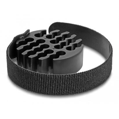 delock-cable-organizer-mit-klettcablebinder-schwarz
