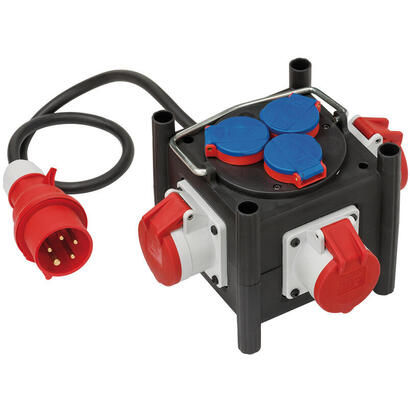 brennenstuhl-1153680100-base-multiple-1-m-6-salidas-ac-exterior-negro-azul-rojo-blanco