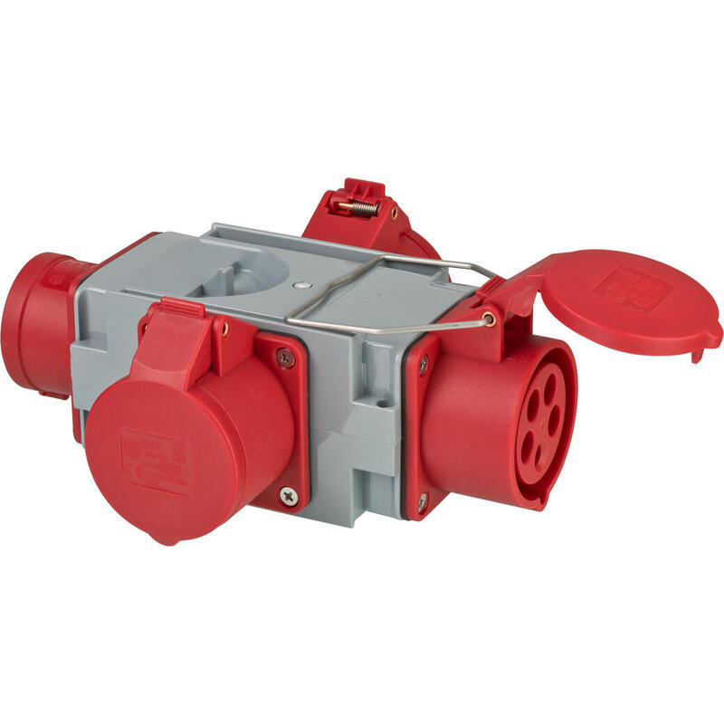 brennenstuhl-1081640-adaptador-de-enchufe-electrico-gris-rojo