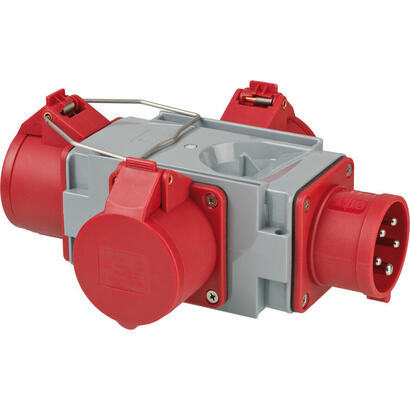 brennenstuhl-1081640-adaptador-de-enchufe-electrico-gris-rojo