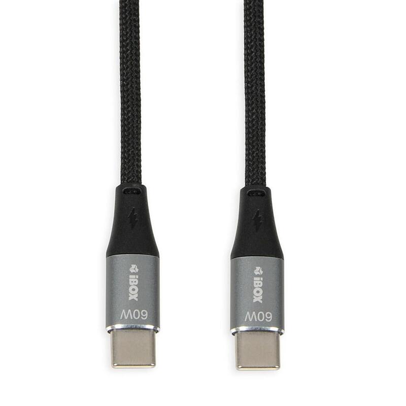cable-ibox-usb-c-60w-1m-black