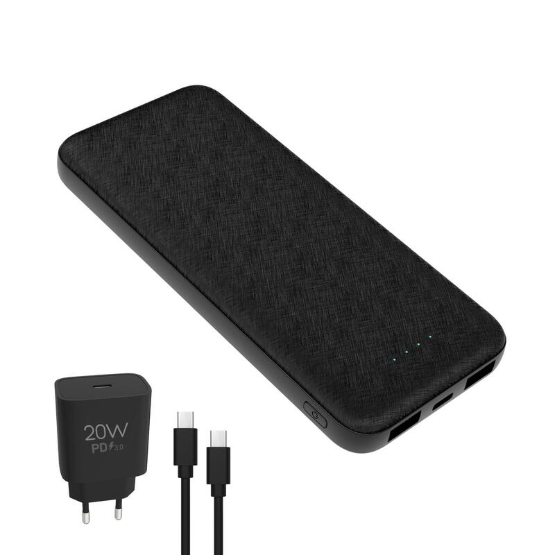 platinet-powerbank-10000mah-cargador-20w-cable-usb-c-negro