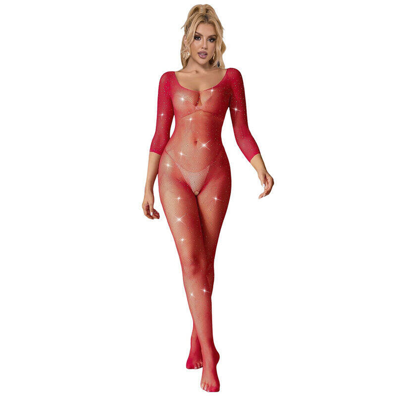 subblime-952419-bodystocking-de-rejilla-con-diamantes-manga-larga-rojo-talla-unica subblime-952419-bodystocking-de-rejilla-con-diamantes-manga-larga-rojo-talla-unica