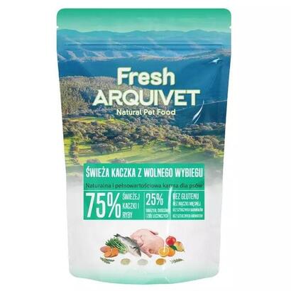 alimento-seco-para-perros-arquivet-fresh-duck-and-fish-100g