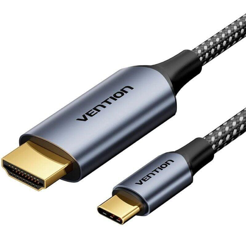 cable-conversor-hdmi-20-4k-vention-crhhf-usb-tipo-c-macho-hdmi-macho-1m-negro