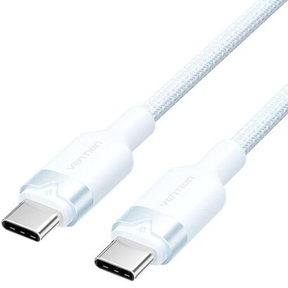 cable-usb-20-tipo-c-3a-vention-trdsh-usb-tipo-c-macho-usb-tipo-c-macho-hasta-60w-480mbps-2m-azul
