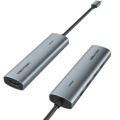 docking-usb-tipo-c-vention-tgghb-3xusb-1xhdmi-1xusb-tipo-c-pd