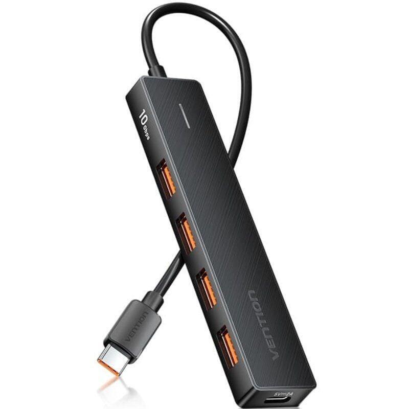 hub-usb-32-vention-chjbb-4xusb-1xusb-tipo-c-15cm hub-usb-32-vention-chjbb-4xusb-1xusb-tipo-c-15cm