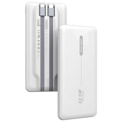 cool-bateria-externa-universal-power-bank-10000-mah-pd-225w-2-cables-blanco