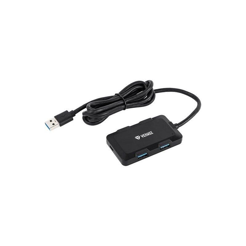 hub-ladujacy-z-4-portami-usb-yhb-4341bk