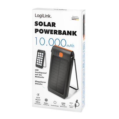 logilink-pa0273-bateria-externa-10000-mah-negro