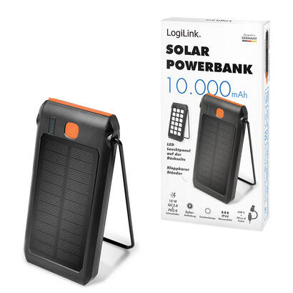 banco-de-energia-solar-logilink-10000-mah-2x-usb-a-qc-y-1x-usb-c-pd