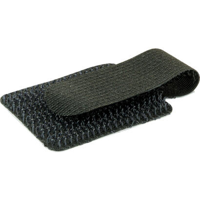 schwaiger-clip-de-pared-con-velcro-90x12x2mm-negro-10-piezas