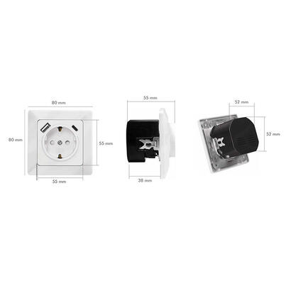 logilink-pa0253-toma-de-corriente-cee-73-usb-blanco