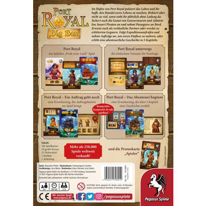 pegasus-port-royal-big-box-juego-de-cartas-18148g