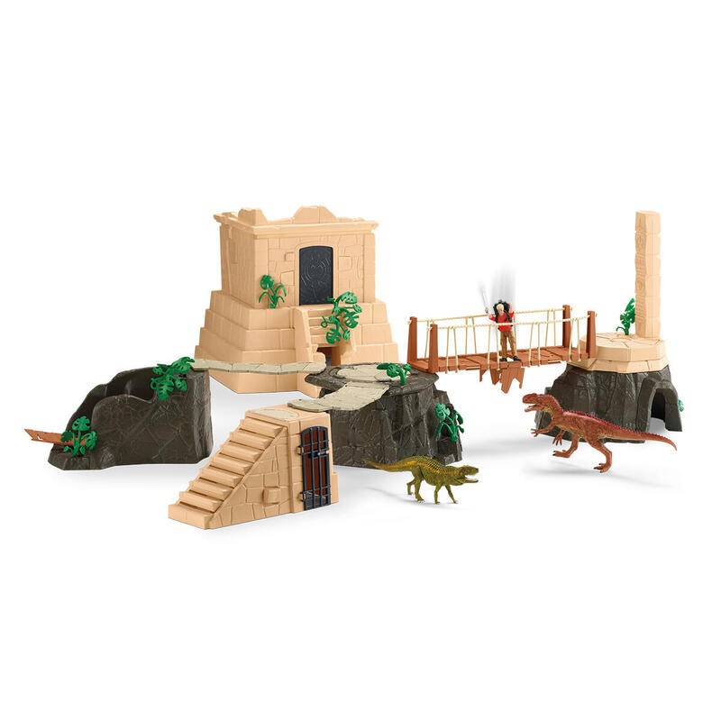 schleich-dinosaurs-dino-temple-conquest-mega-set-figura-de-juguete-42656