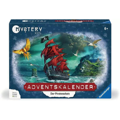 ravensburger-mystery-kids-advent-calendar-the-pirate-treasure-juego-de-rompecabezas-20186