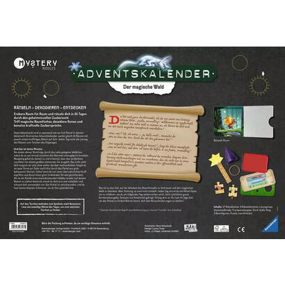 ravensburger-mystery-advent-calendar-el-bosque-magico-juego-de-rompecabezas-23627